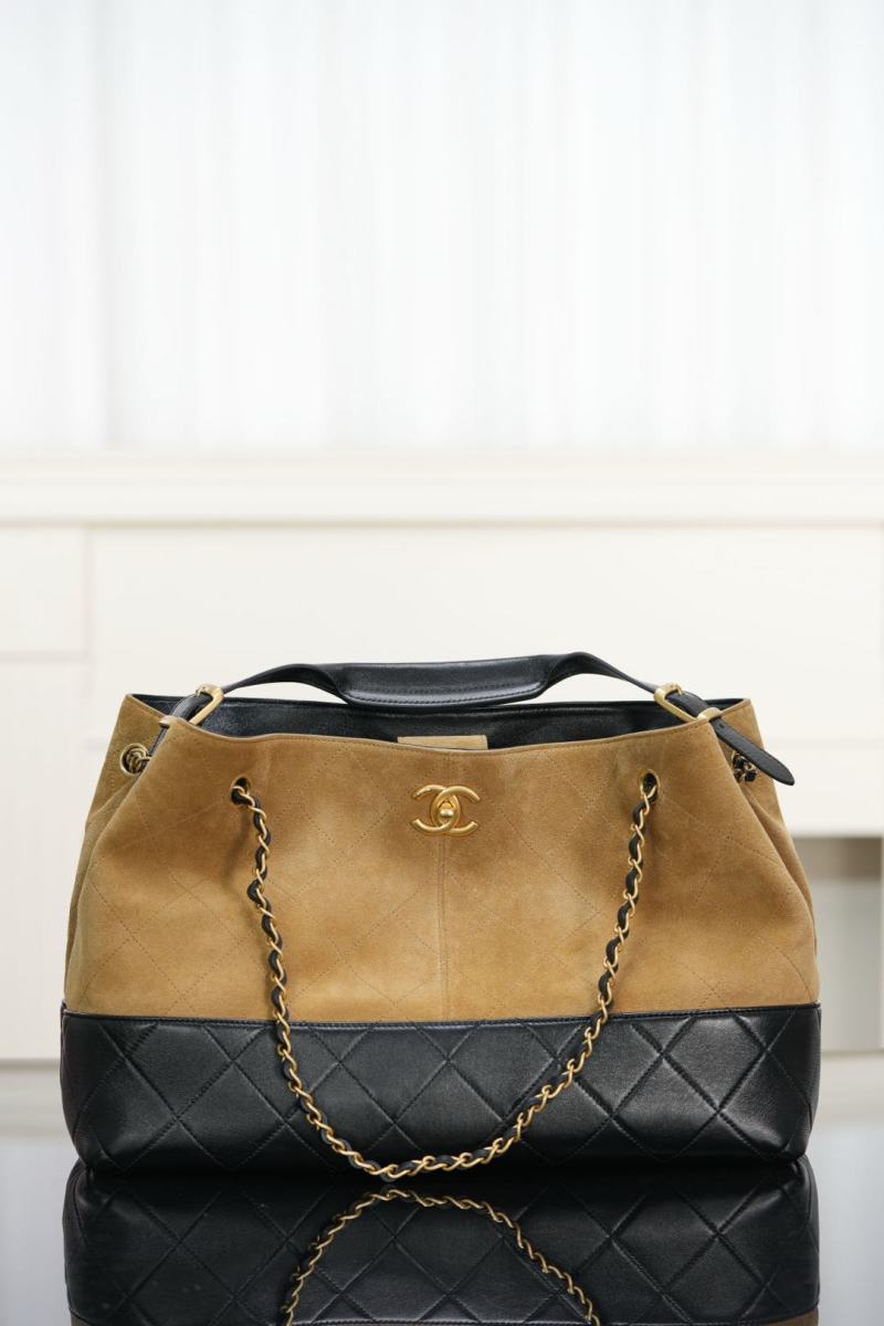 Chanel - Suede - Large Tote Bag - Image 4