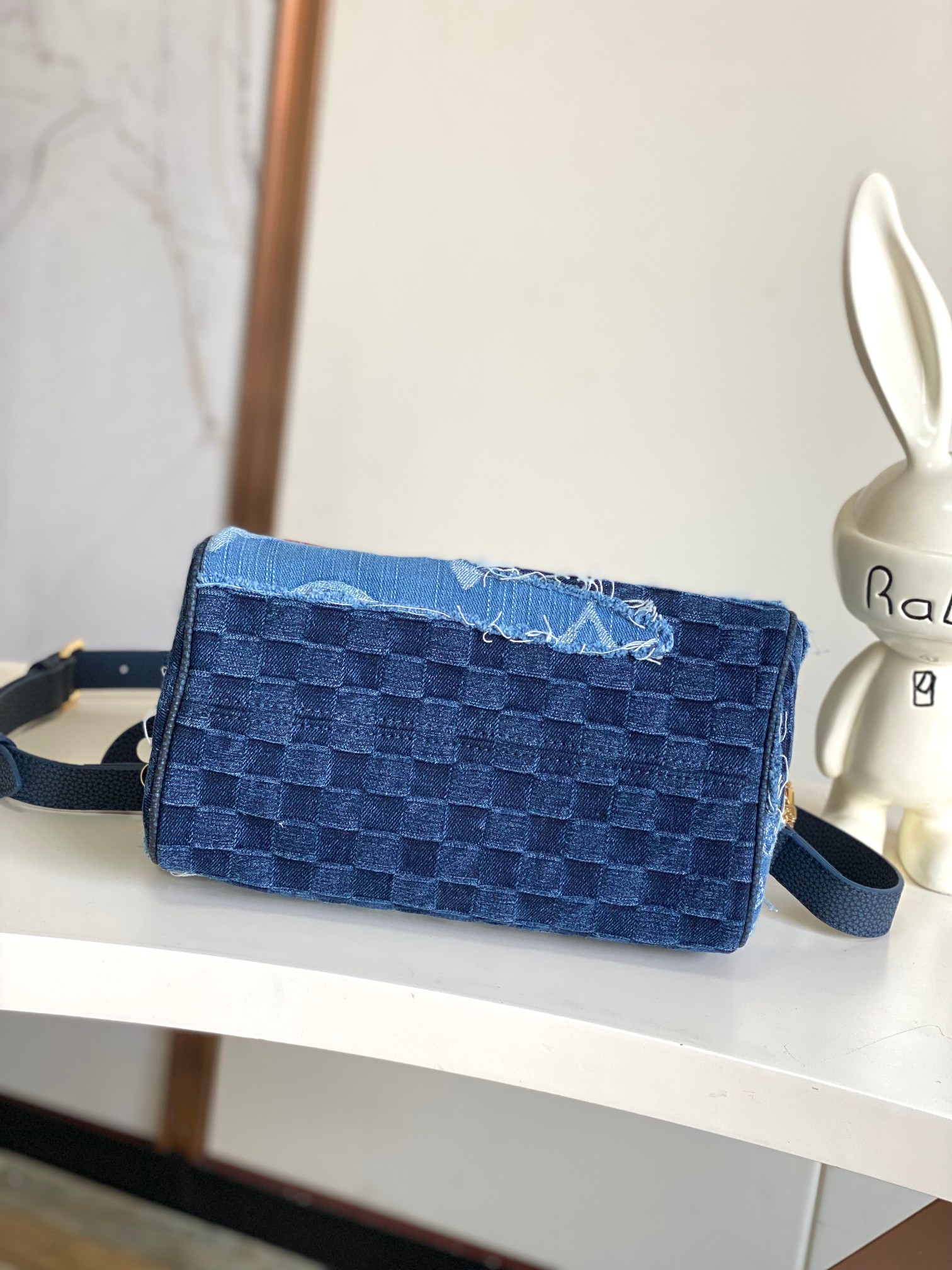 Louis Vuitton - Speedy - Speedy 25 Bandoulière Nigo Monogram Denim - Image 4