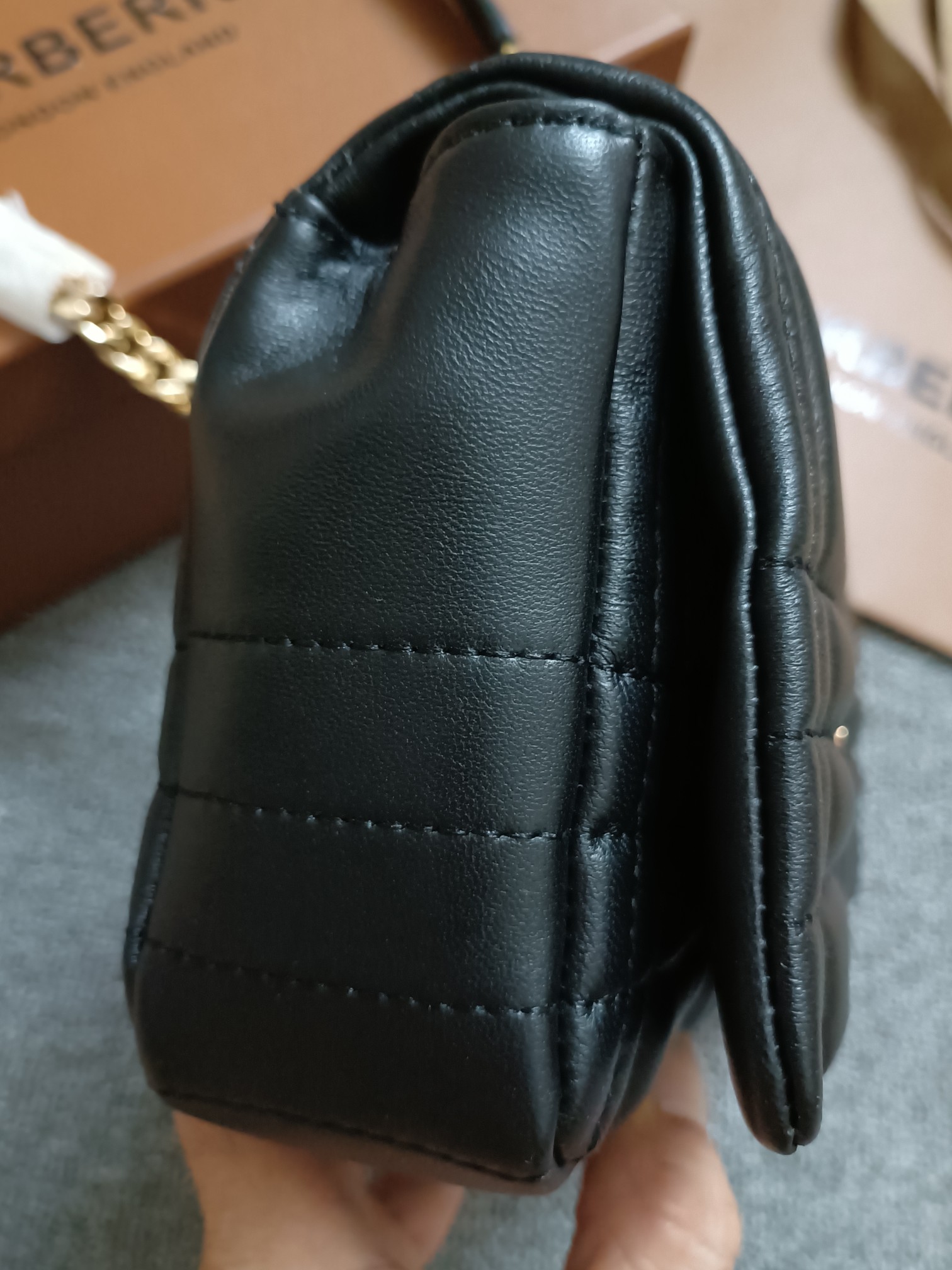 Burberry - Lola - Leather Lola Bag - Image 5