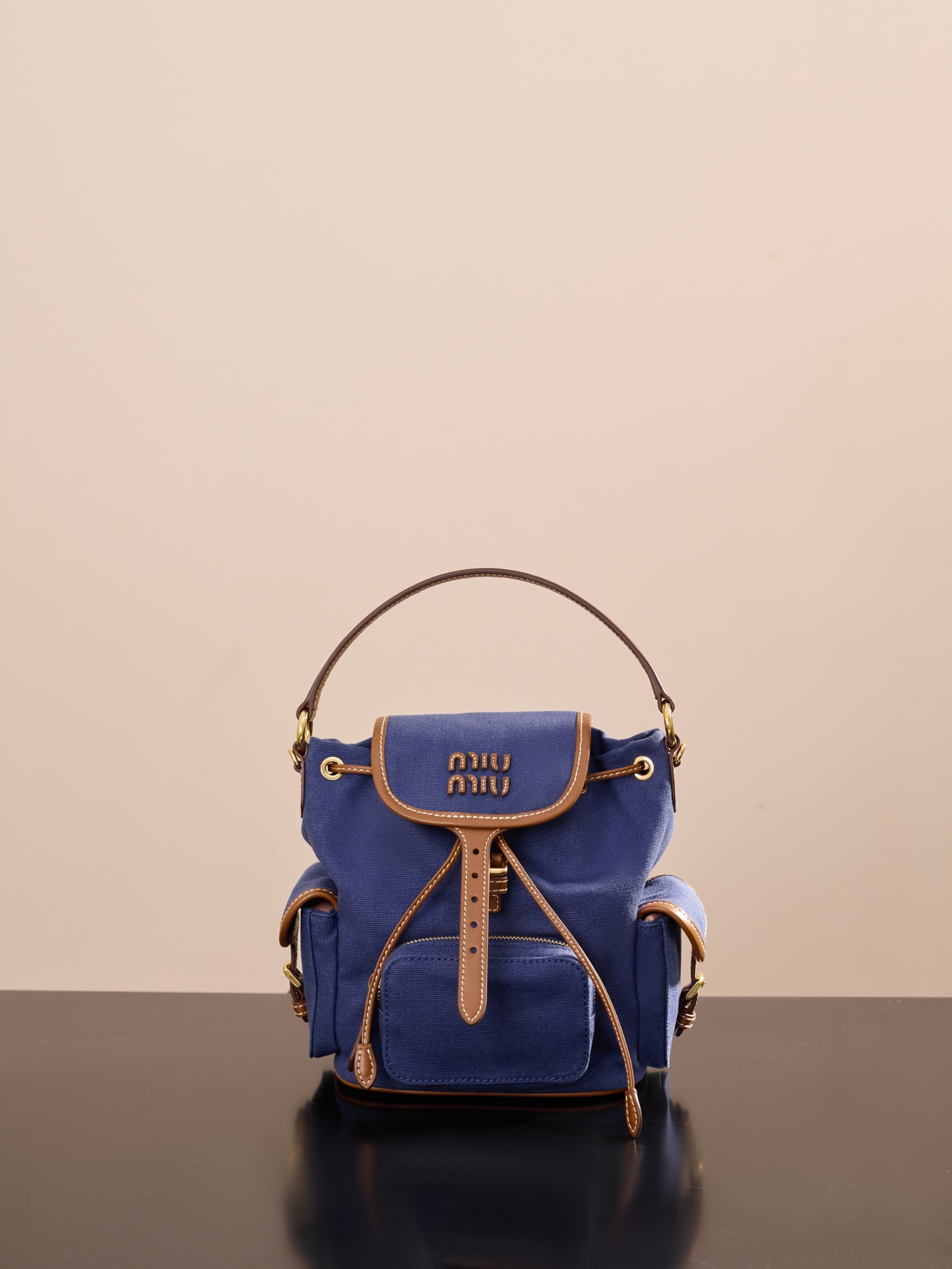 Miu Miu - Canvas - Small Backpack - Image 5