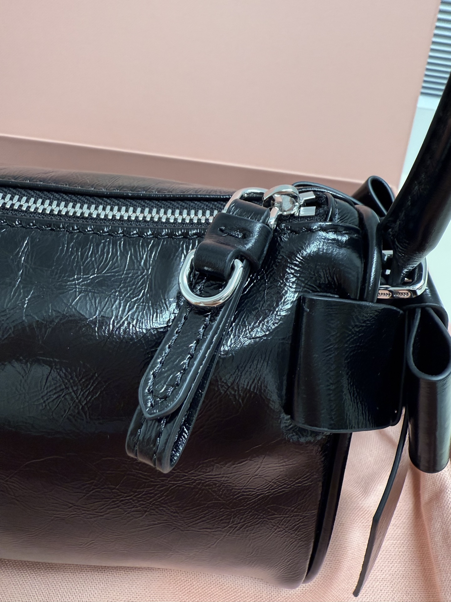 Miu Miu - Bow Leather Pouch - Image 5