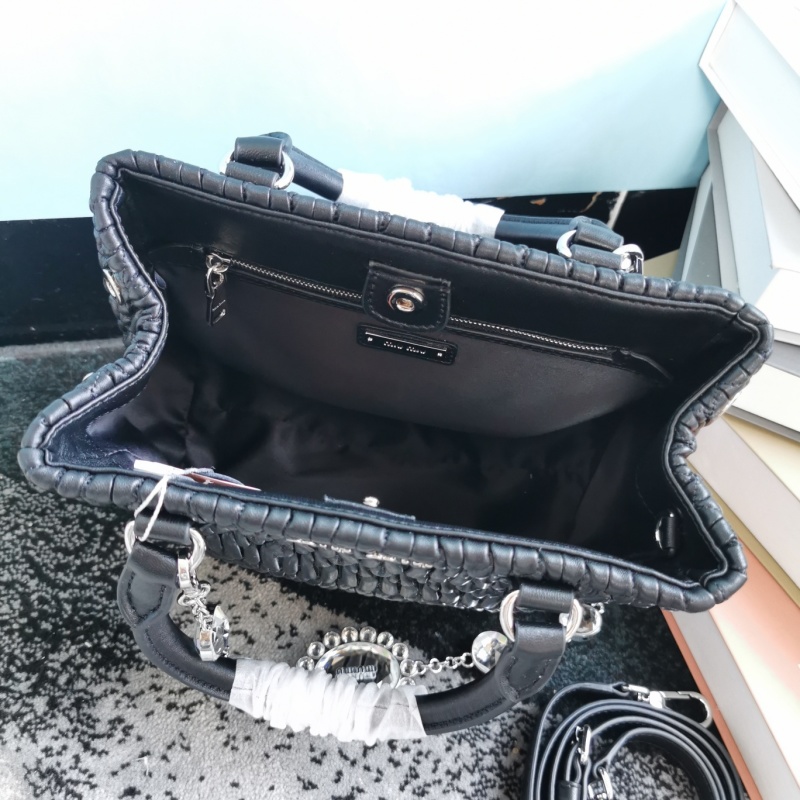 Miu Miu - Leather - Chain Crossbody Bag - Image 6