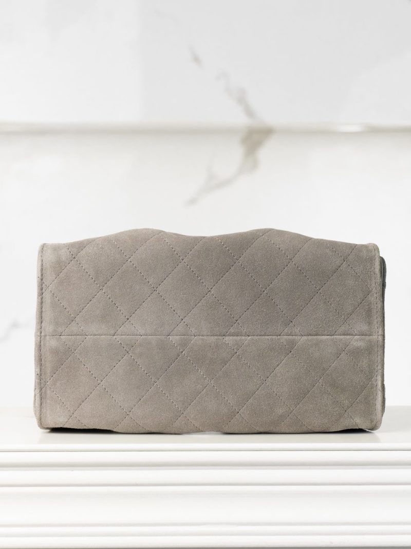 Chanel - Suede - Small Drawstring Bucket Bag - Image 8