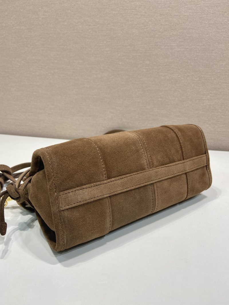 Prada - LuxSoft - Small LuxSoft Suede Crossbody Bag - Image 6