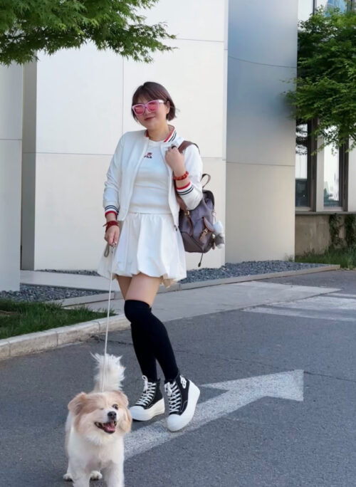 Miu Miu - Canvas and Leather Backpack Large