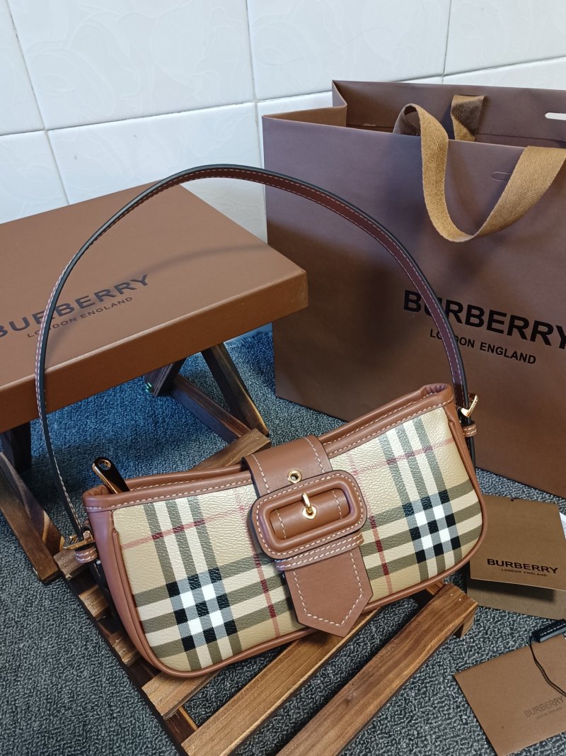 Burberry - Check - Check Shoulder Bag - Image 2