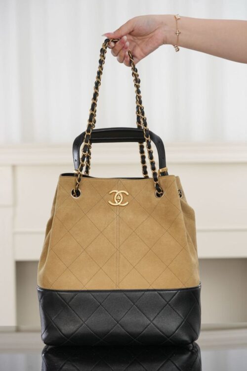 Chanel - Suede - Bucket Bag