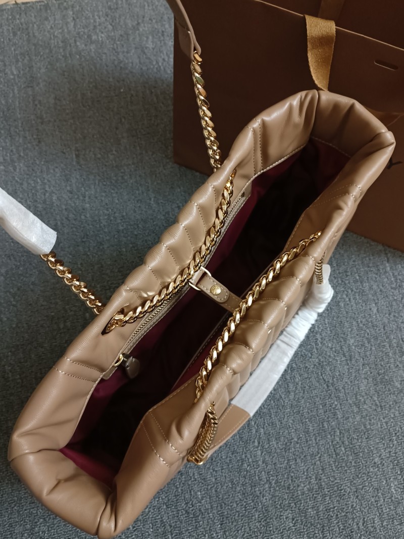 Burberry - Quilted - Quilted Leather Top Handle Chain Tote Bag - Image 6