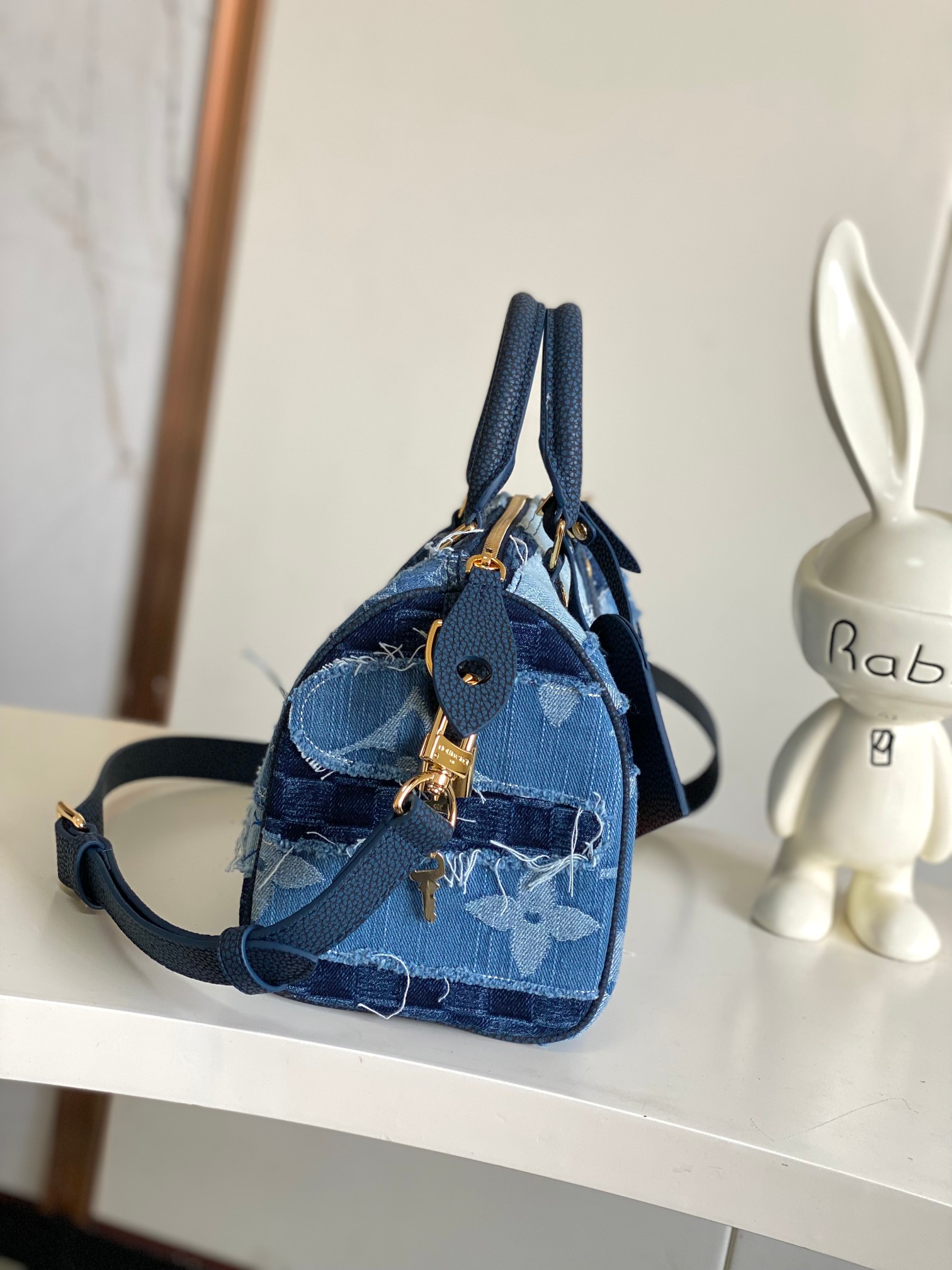 Louis Vuitton - Speedy - Speedy 25 Bandoulière Nigo Monogram Denim - Image 2