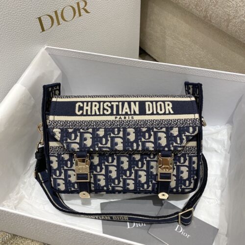Dior - Oblique - Small Oblique Lock Messenger Bag