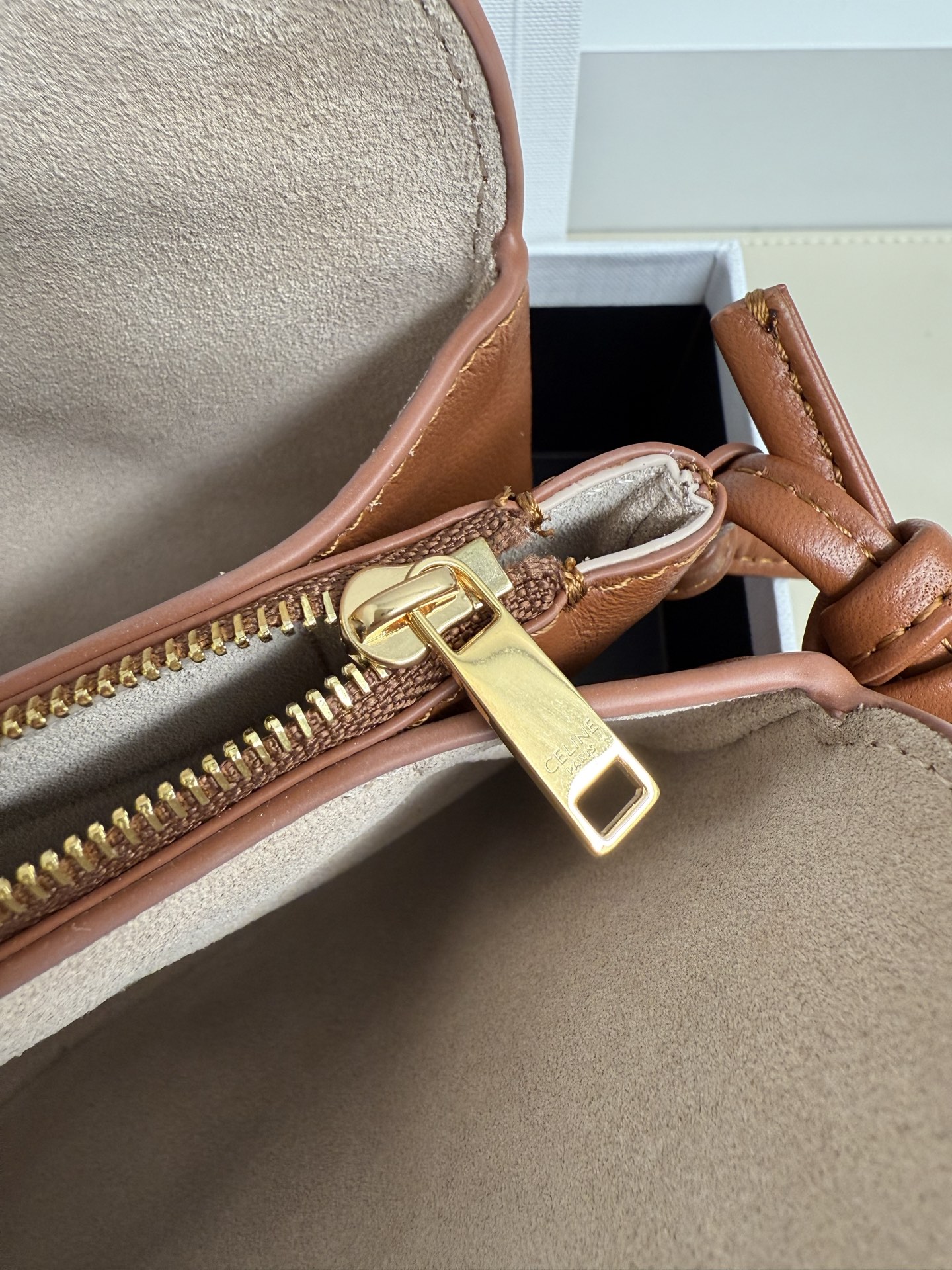 Celine - Three-Compartment Shoulder Bag - Image 8