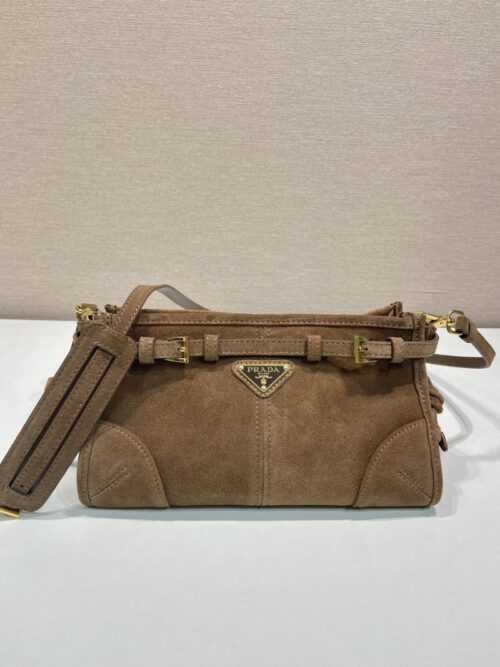 Prada - LuxSoft - Small LuxSoft Suede Crossbody Bag