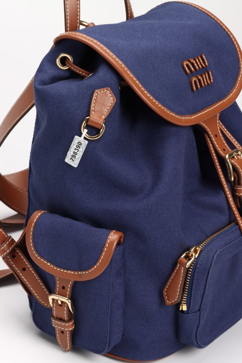 Miu Miu - Canvas - Large Shoulder Bag - Image 7