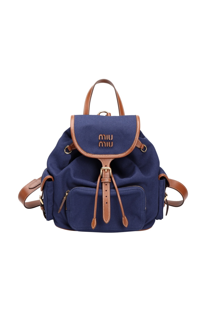 Miu Miu - Canvas - Large Shoulder Bag - Image 5