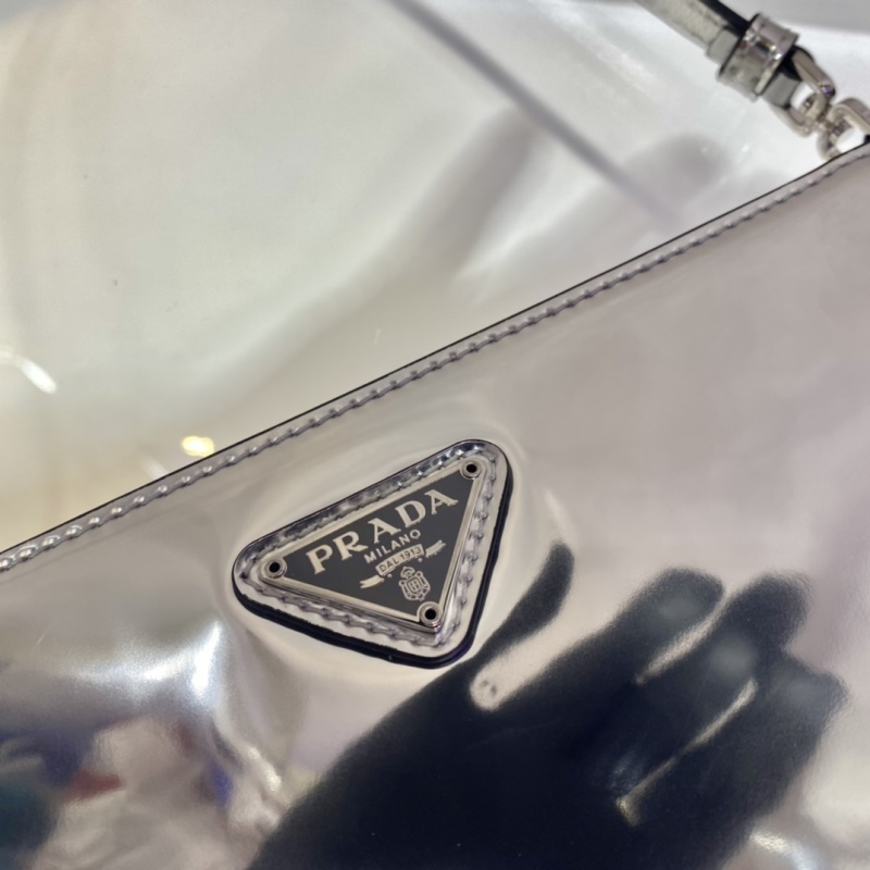 Prada - Brushed Leather - Brushed Leather Mini Bag - Image 8