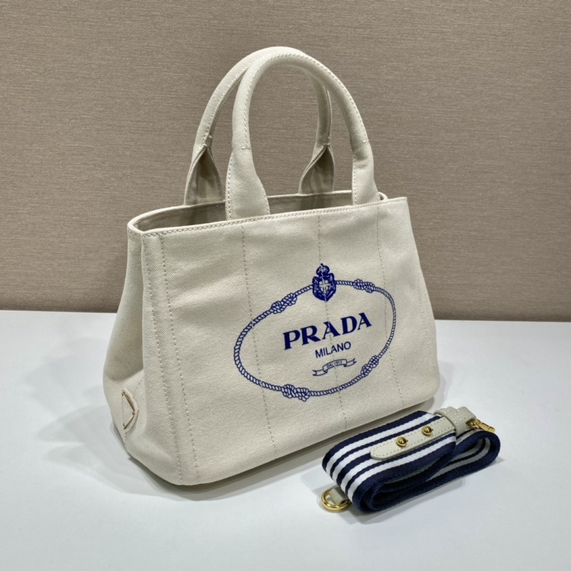 Prada - Canvas - Small Canvas Tote - Image 3