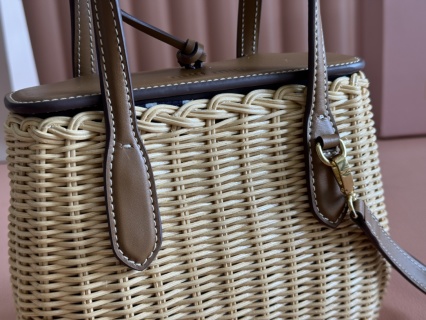 Miu Miu - Wicker - Basket Bag - Image 5