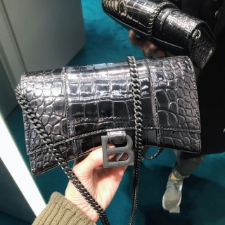 Balenciaga - Hourglass Wallet on Chain - Image 4