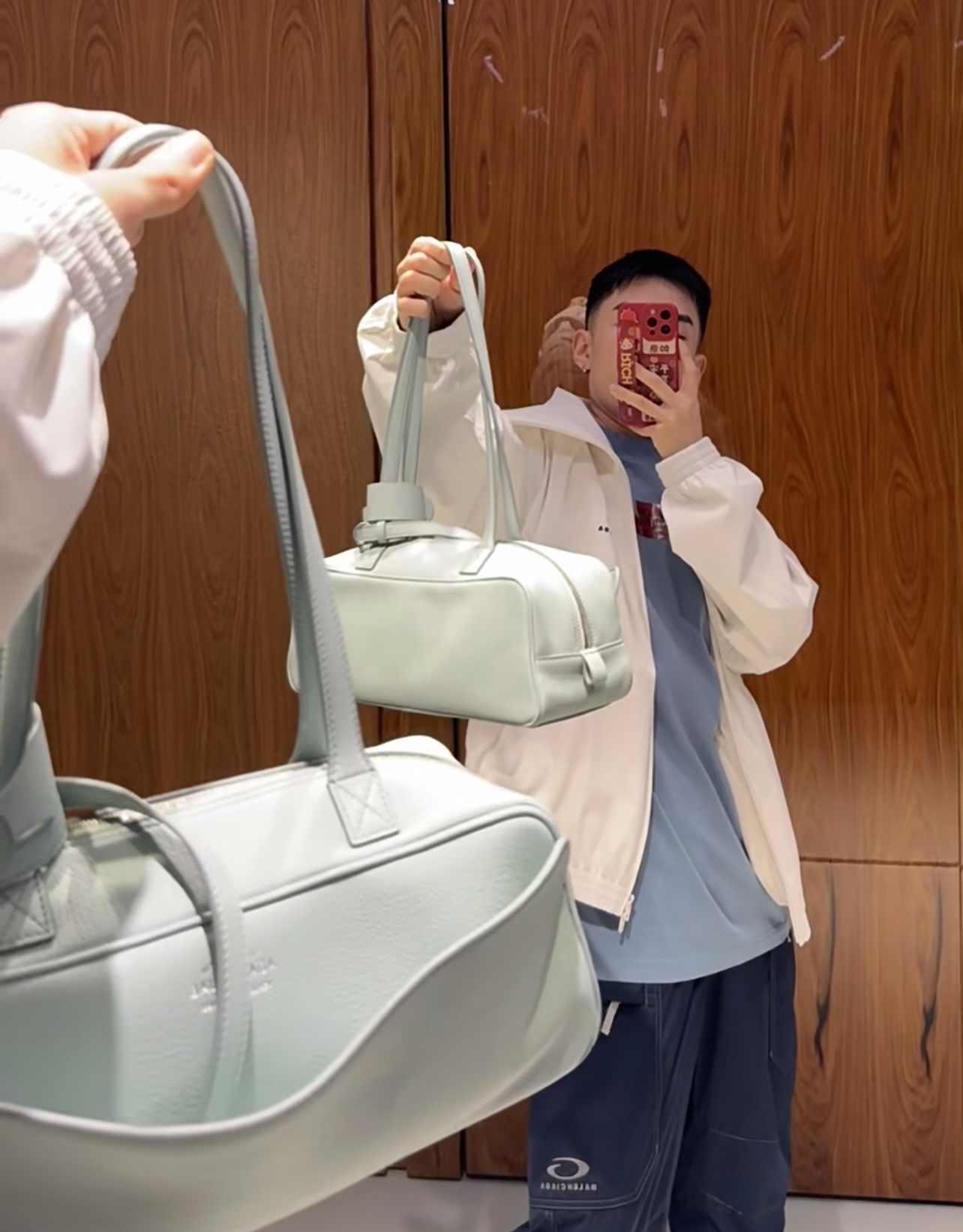 Balenciaga - Carrie Bowling Bag - Image 2