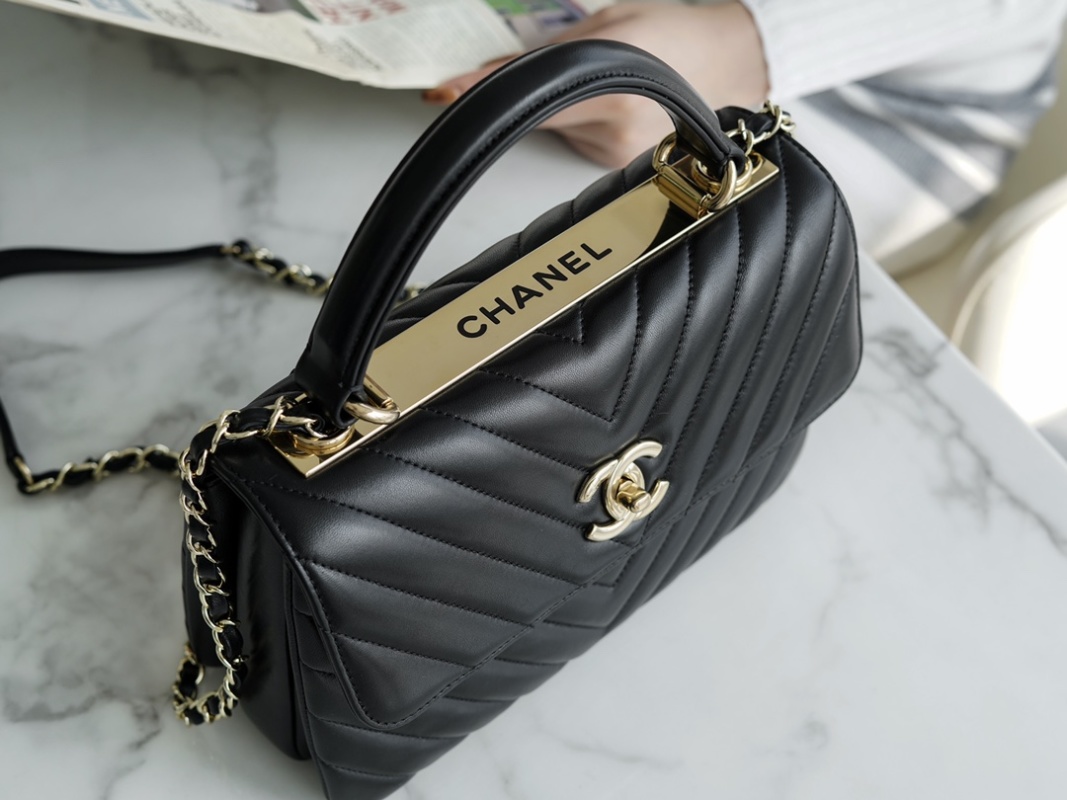 Chanel - Trendy CC Top Handle Bag - Image 8
