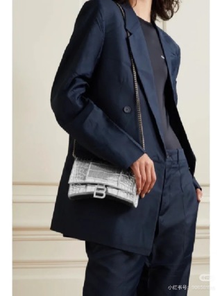 Balenciaga - Hourglass Wallet on Chain - Image 5