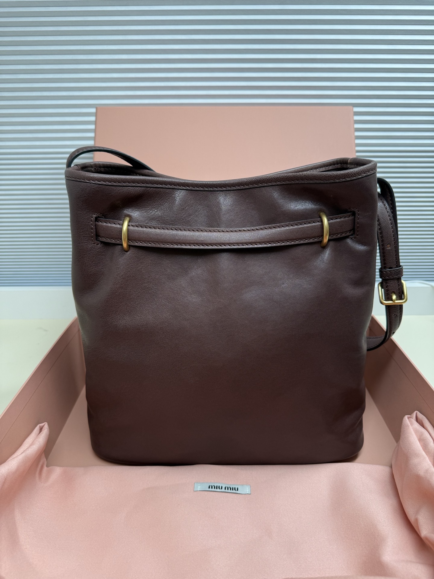 Miu Miu - Leather - Crossbody Bag - Image 2
