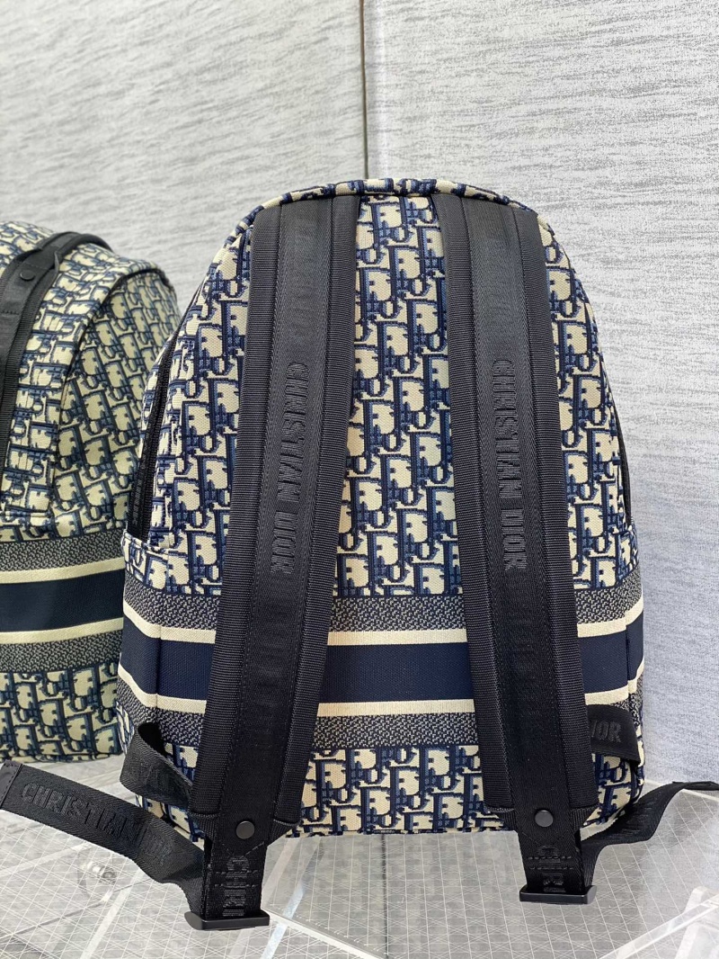 Dior - Oblique - Oblique Canvas Backpack - Image 6