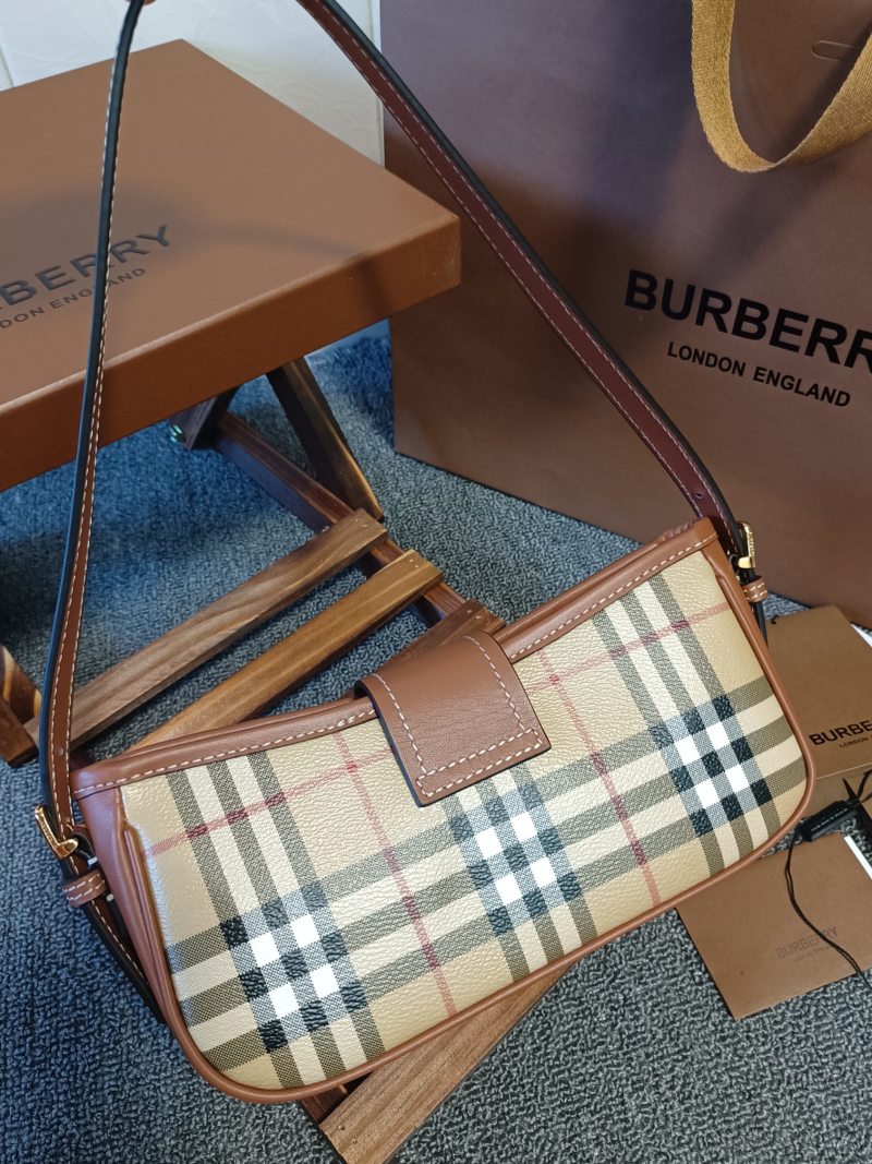 Burberry - Check - Check Shoulder Bag - Image 4