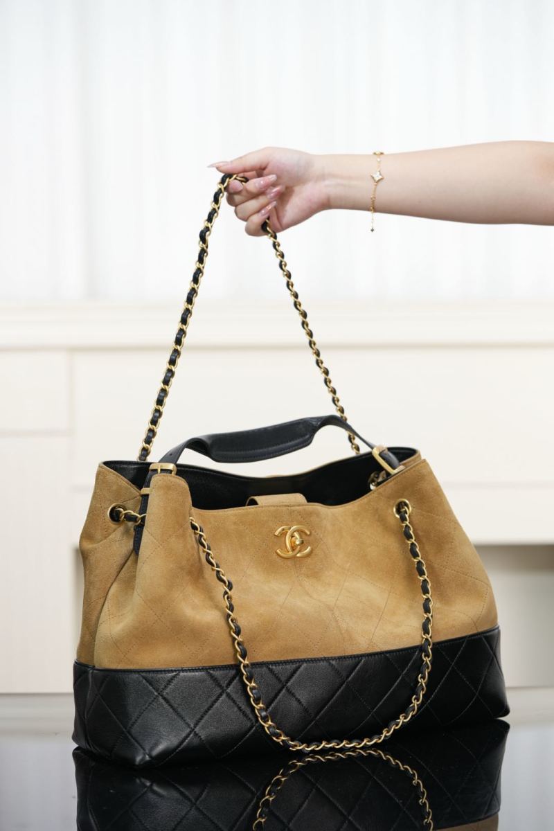 Chanel - Suede - Large Tote Bag - Image 3