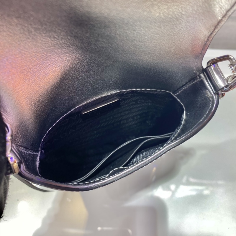 Prada - Brushed Leather - Brushed Leather Mini Bag - Image 8