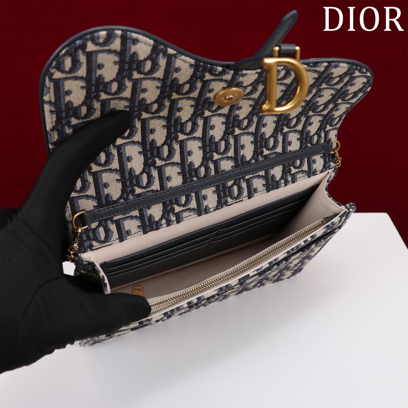 Dior - Saddle - Saddle Lotus Wallet - Image 5