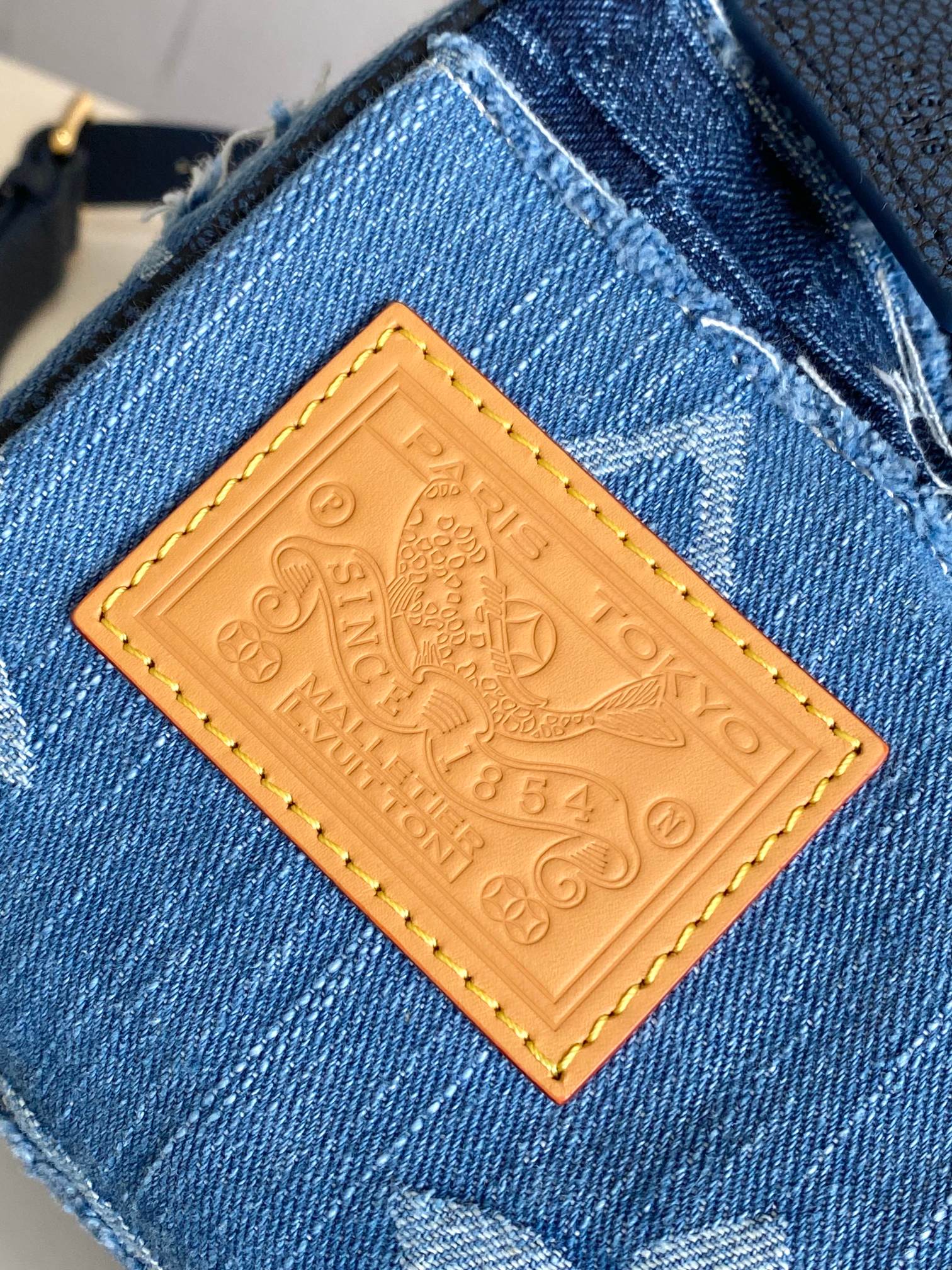 Louis Vuitton - Speedy - Speedy 25 Bandoulière Nigo Monogram Denim - Image 5