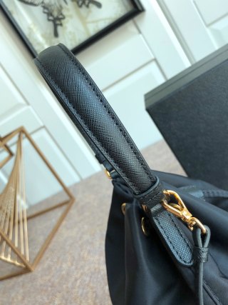 Prada - Duet - Nylon Prada Duet Bucket Shoulder Bag - Image 3