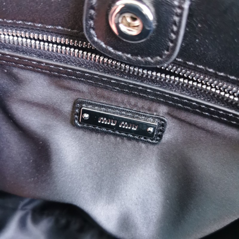 Miu Miu - Leather - Chain Crossbody Bag - Image 7