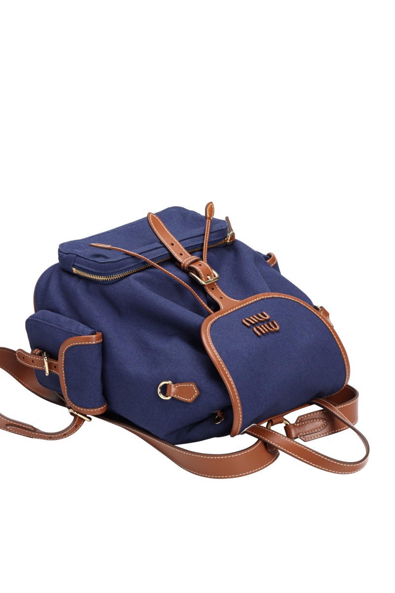 Miu Miu - Canvas - Large Shoulder Bag - Image 6