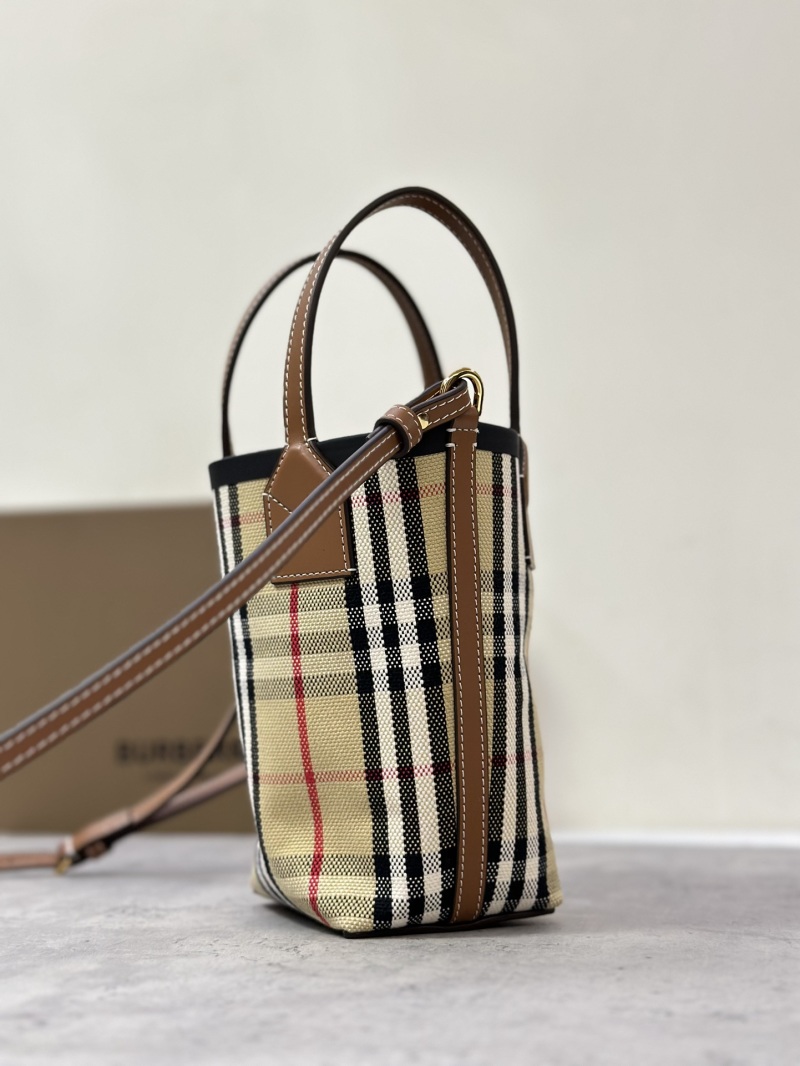 Burberry - Check - Check Canvas Tote Bag - Image 7