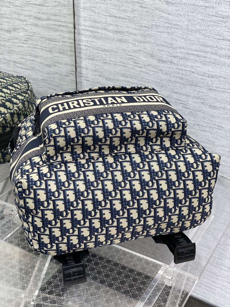 Dior - Oblique - Oblique Canvas Backpack - Image 7