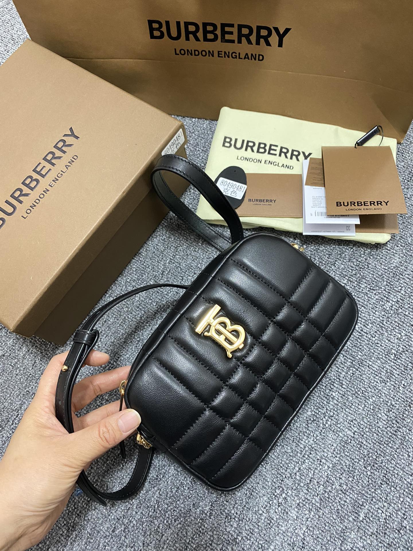 Burberry - Lola - Lola Leather Camera Bag - Image 2