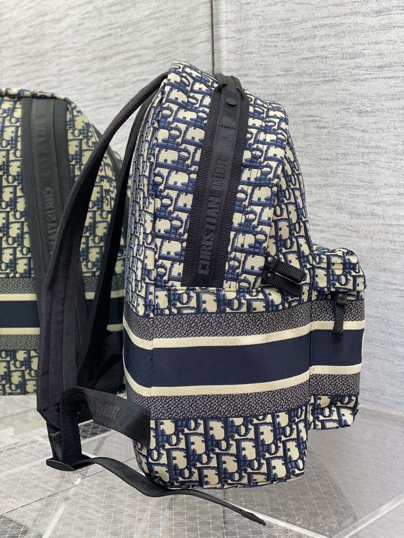 Dior - Oblique - Oblique Canvas Backpack - Image 5
