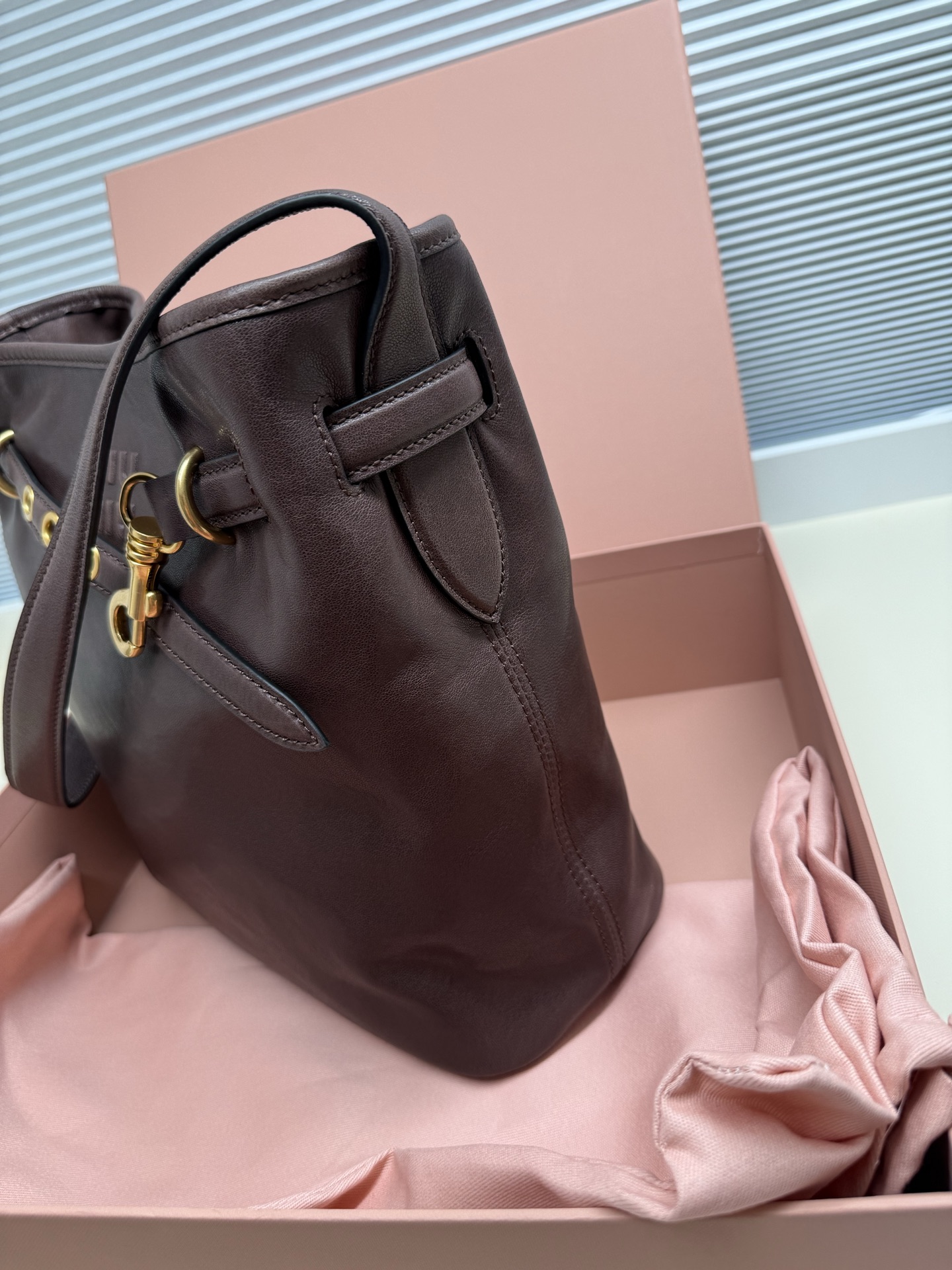Miu Miu - Leather - Crossbody Bag - Image 3