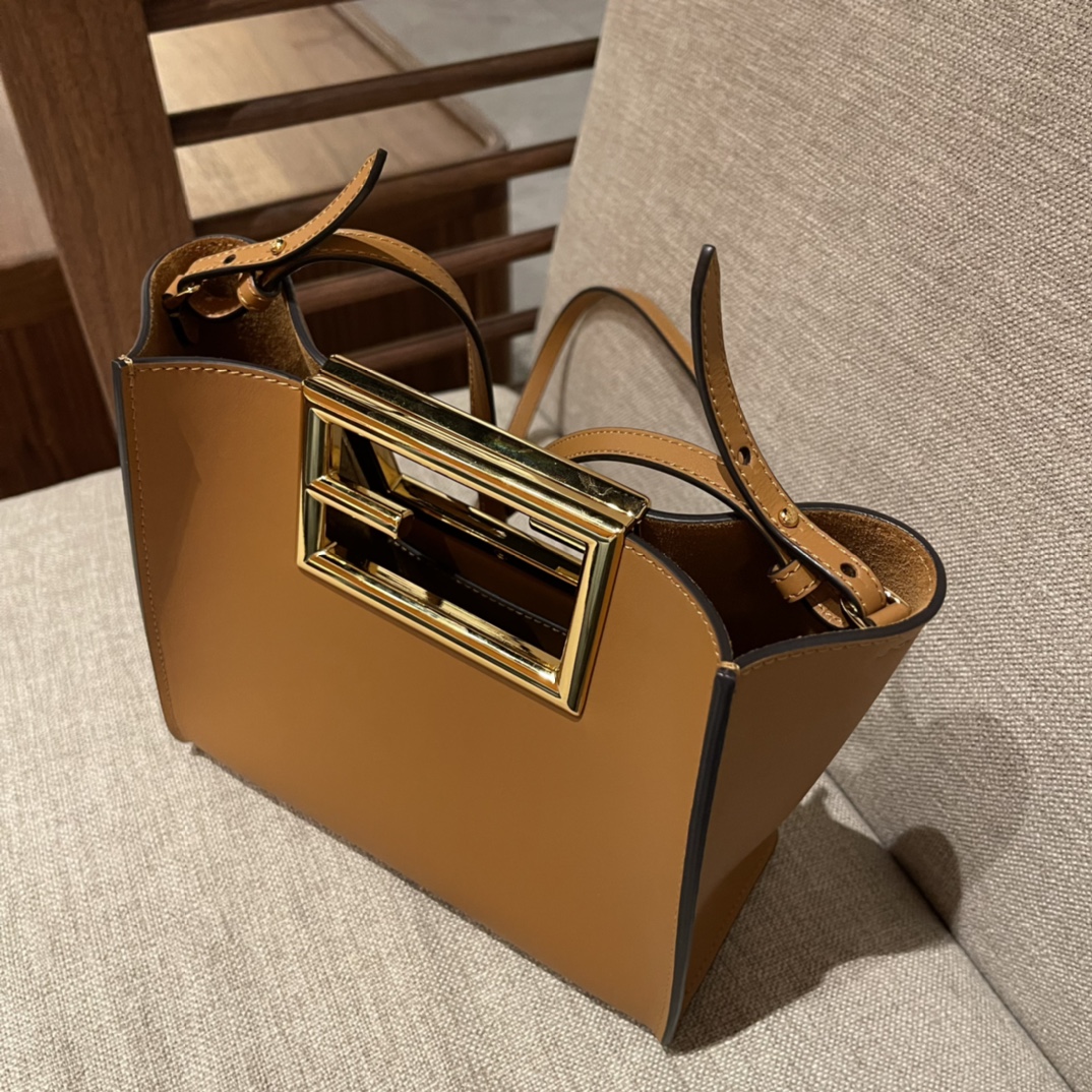 Fendi - Double F Clasp - Top Handle Bag - Image 4