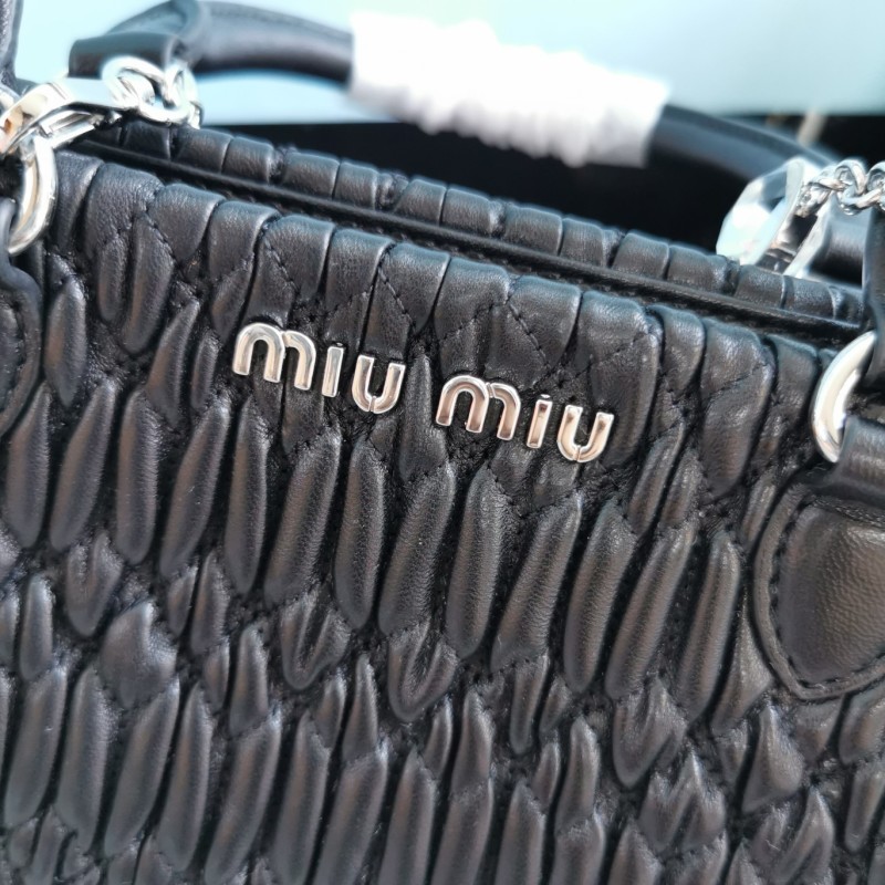 Miu Miu - Leather - Chain Crossbody Bag - Image 5