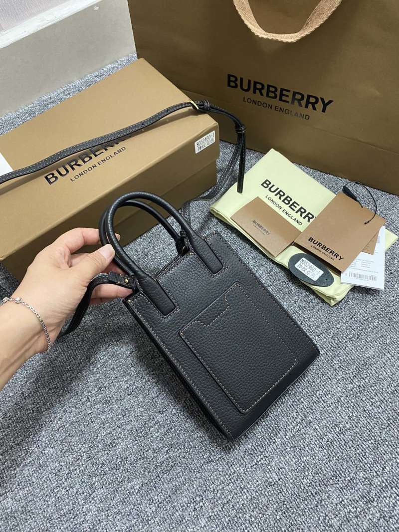Burberry - Frances - Micro Canvas and Leather Frances Tote Bag - Image 6