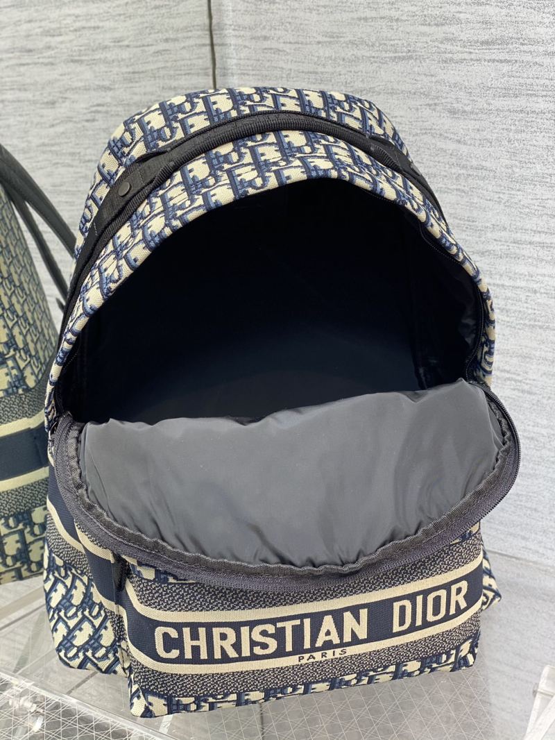 Dior - Oblique - Oblique Canvas Backpack - Image 8
