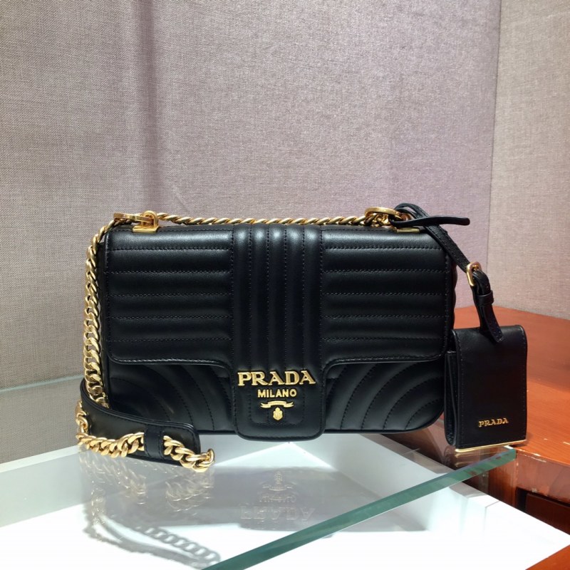 Prada - Diagramme - Medium Shoulder Bag - Image 2