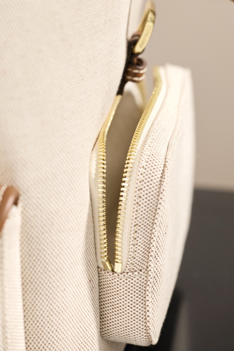Miu Miu - Canvas and Leather Backpack Medium - Image 3