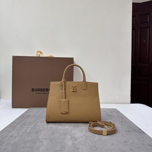 Burberry - Leather - Tote Bag
