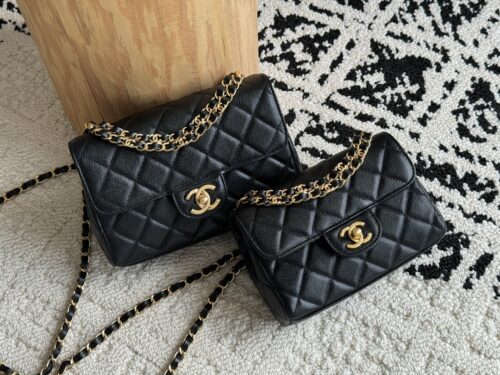 Chanel - Double Chain Flap Bag