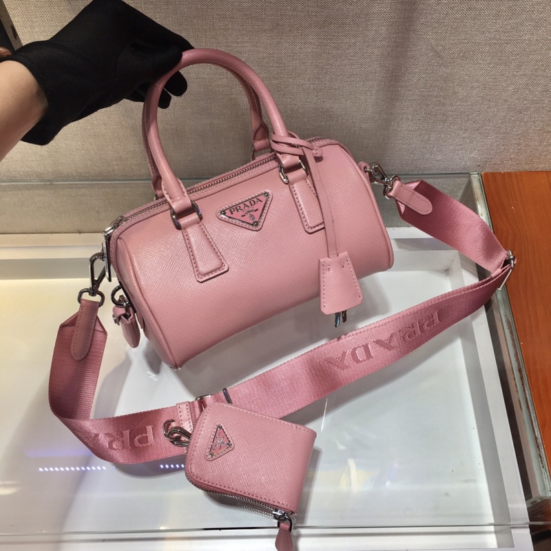Prada - Boston - Saffiano Leather Boston Bag - Image 2