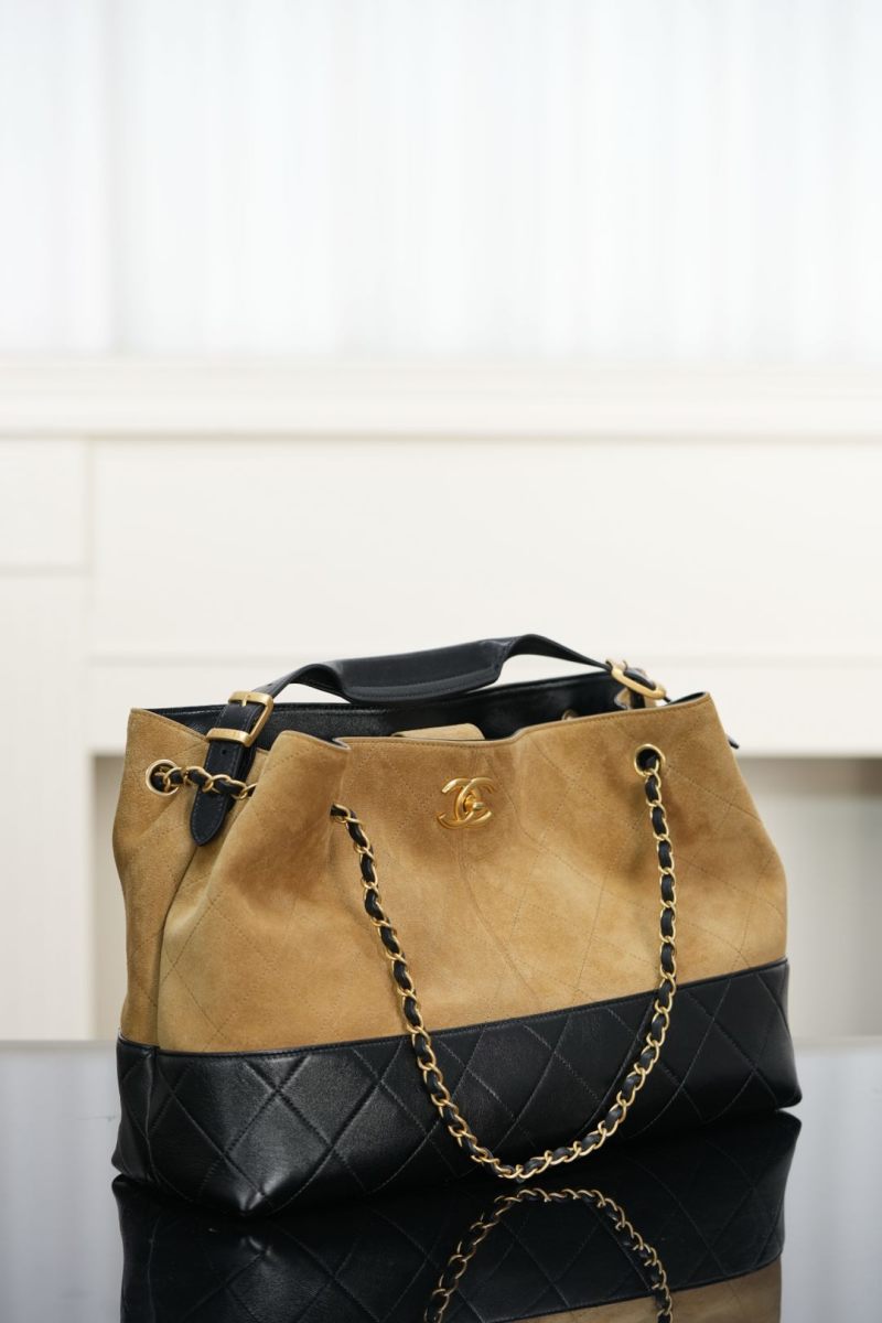 Chanel - Suede - Large Tote Bag - Image 5